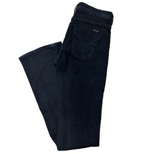 Hudson Love Midrise Bootcut Jeans Women Size 26 Dark wash Urban thrill